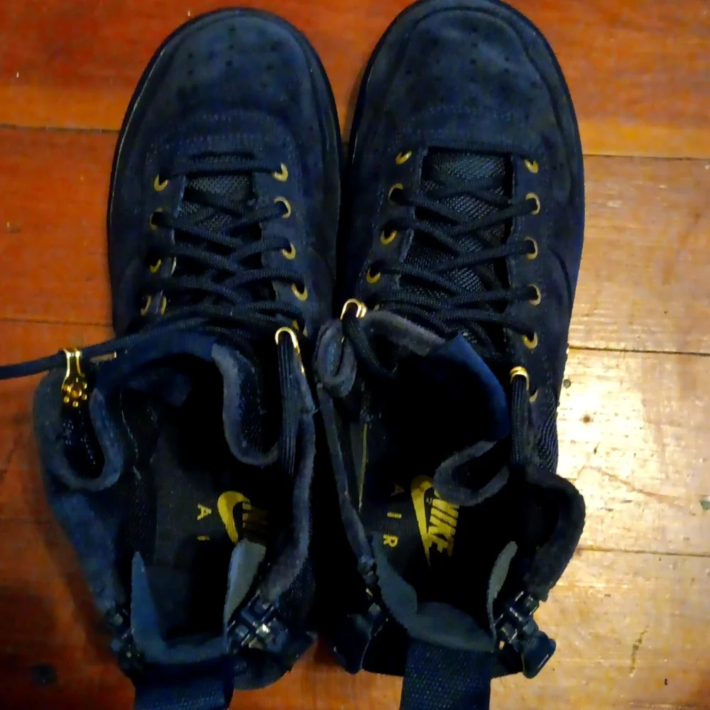 SF AIR FORCE 1 GS 'OBSIDIAN' AJ0424-400 SZ 6Y OR WOMEN'S SZ 7.5 - Picture 8 of 8